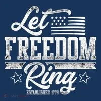 Let Freedom Ring Established 1776 Bucket Hat thumb 4