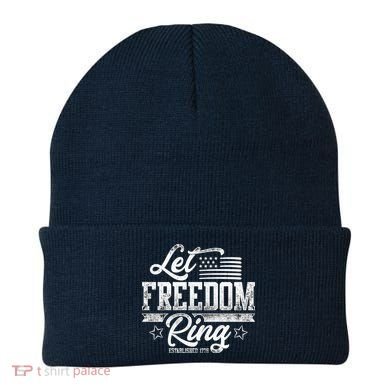 Let Freedom Ring Established 1776 Beanie