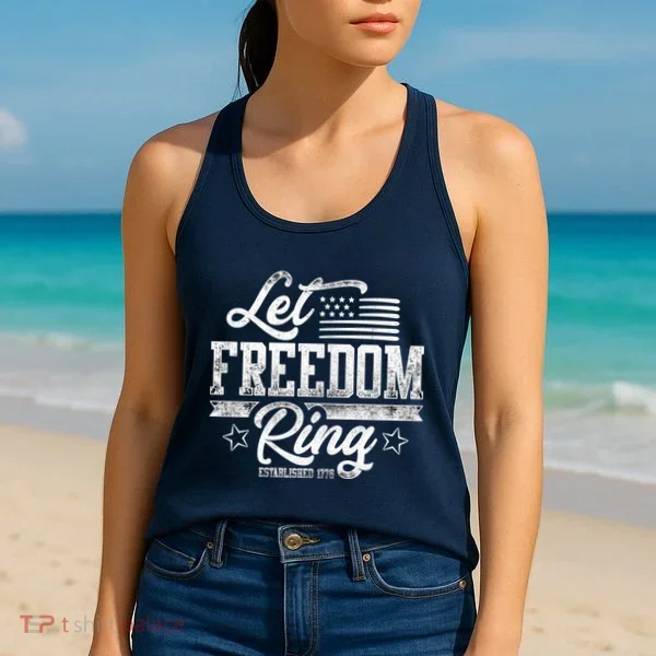 Let Freedom Ring Established 1776 Women's Tank Top