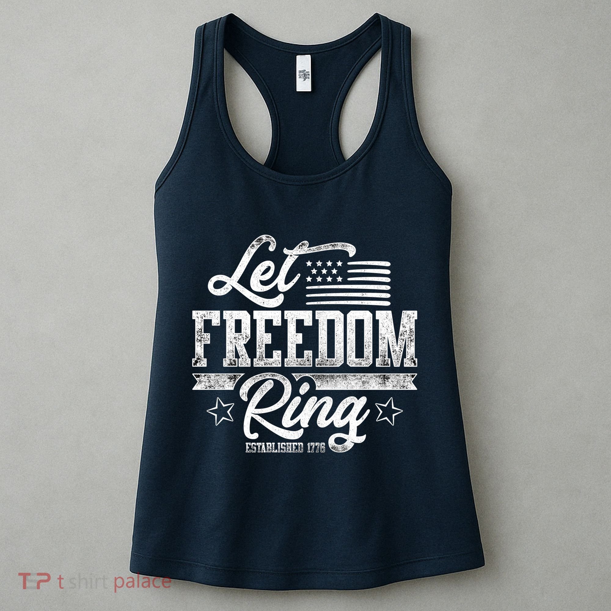 Let Freedom Ring Established 1776 Women's Tank Top