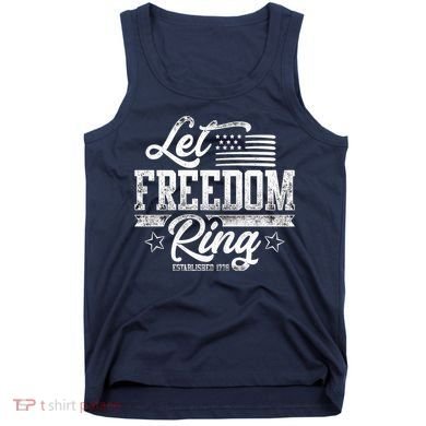 Let Freedom Ring Established 1776 Tank Top
