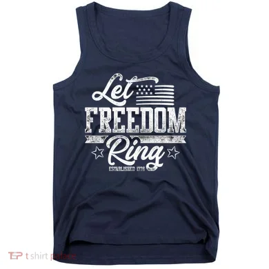 Let Freedom Ring Established 1776 Tank Top