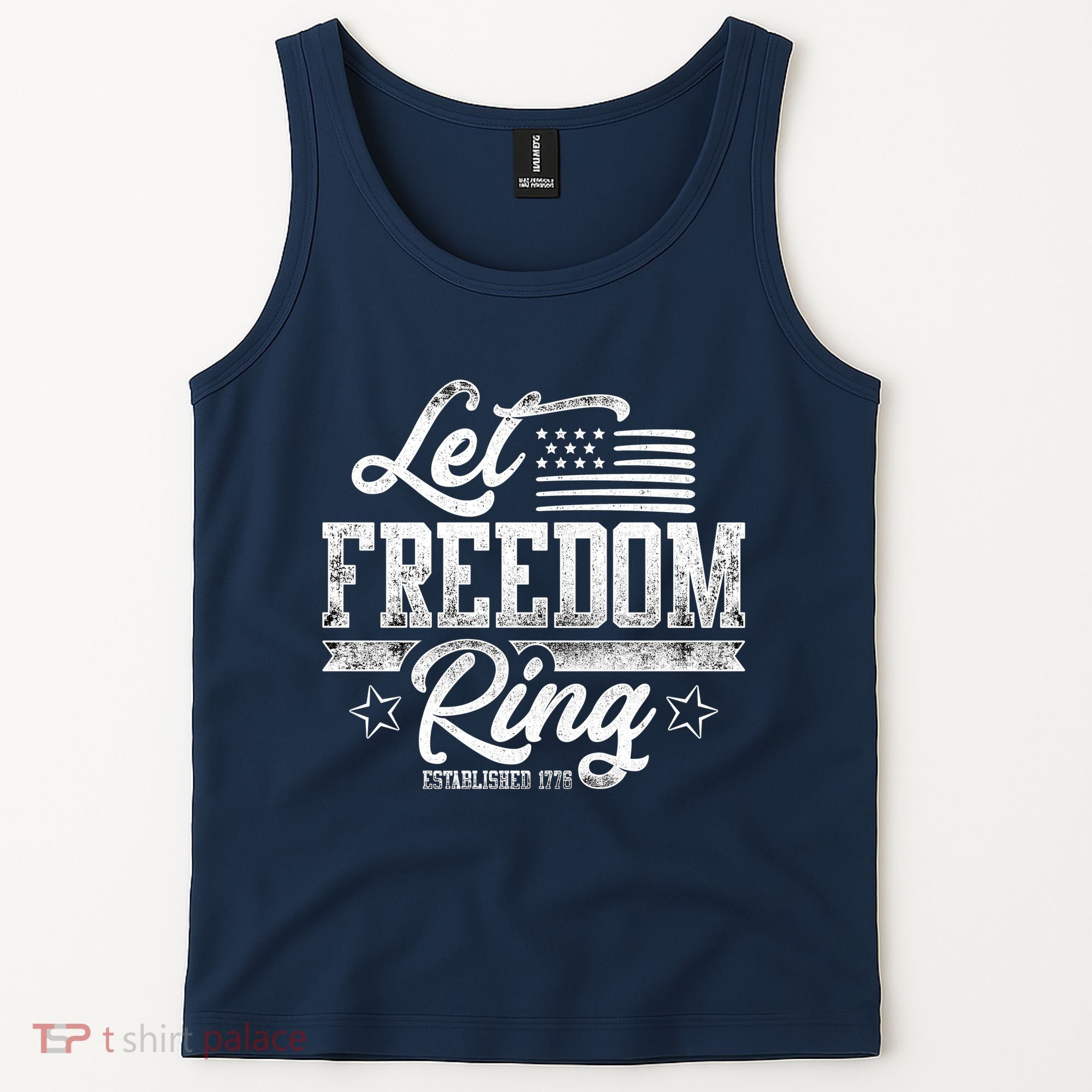 Let Freedom Ring Established 1776 Tank Top