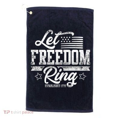Let Freedom Ring Established 1776 Golf Towel