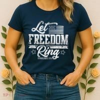Let Freedom Ring Established 1776 Women's T-Shirt thumb 2