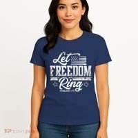 Let Freedom Ring Established 1776 Women's T-Shirt thumb 4