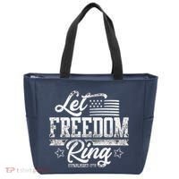 Let Freedom Ring Established 1776 Tote Bag thumb 0