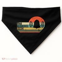 Let Freedom Ring Martin Luther King Mlk Day Independence Day Cute Gift USA-Made Doggie Bandana thumb 0