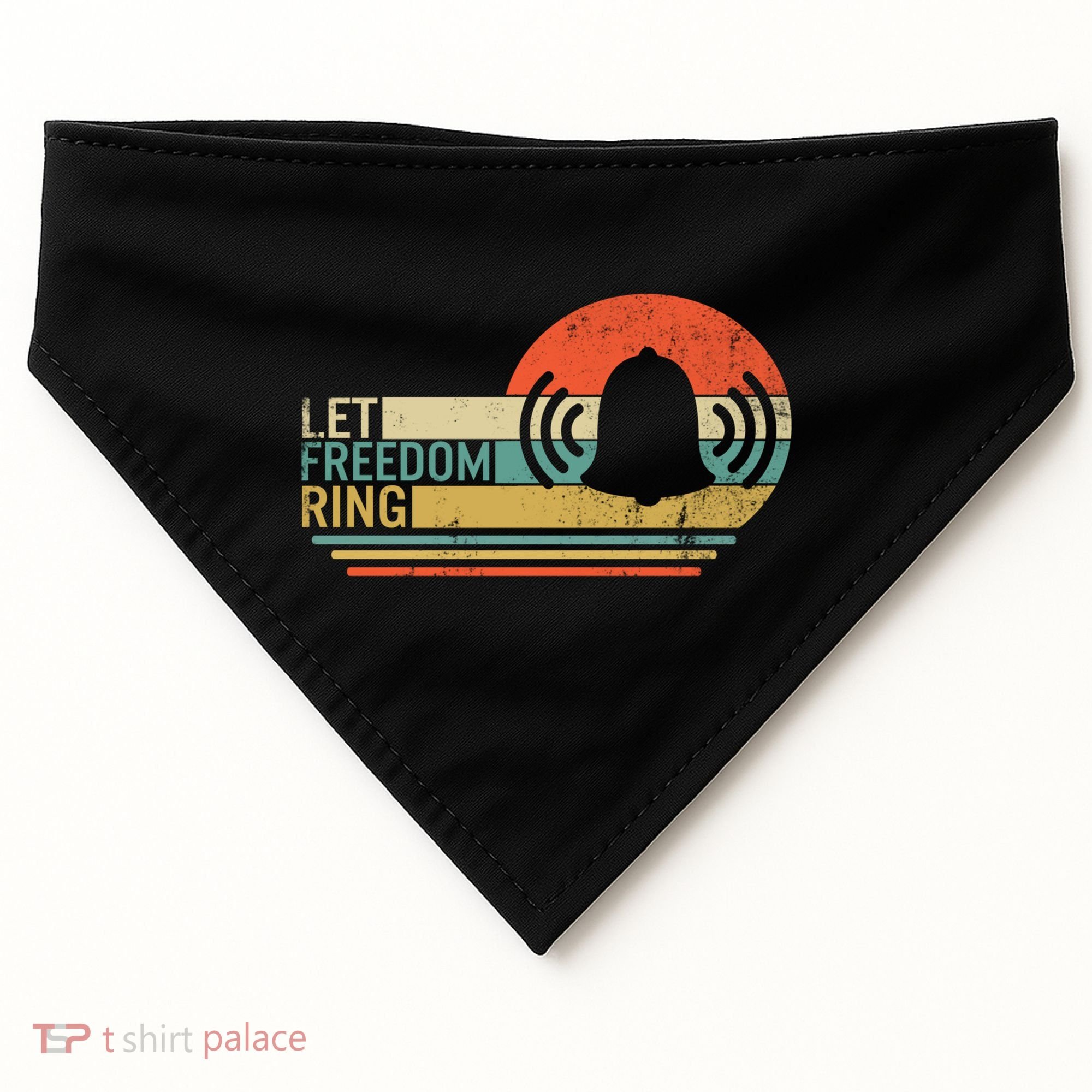 Let Freedom Ring Martin Luther King Mlk Day Independence Day Cute Gift USA-Made Doggie Bandana