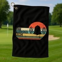 Let Freedom Ring Martin Luther King Mlk Day Independence Day Cute Gift Golf Towel thumb 1