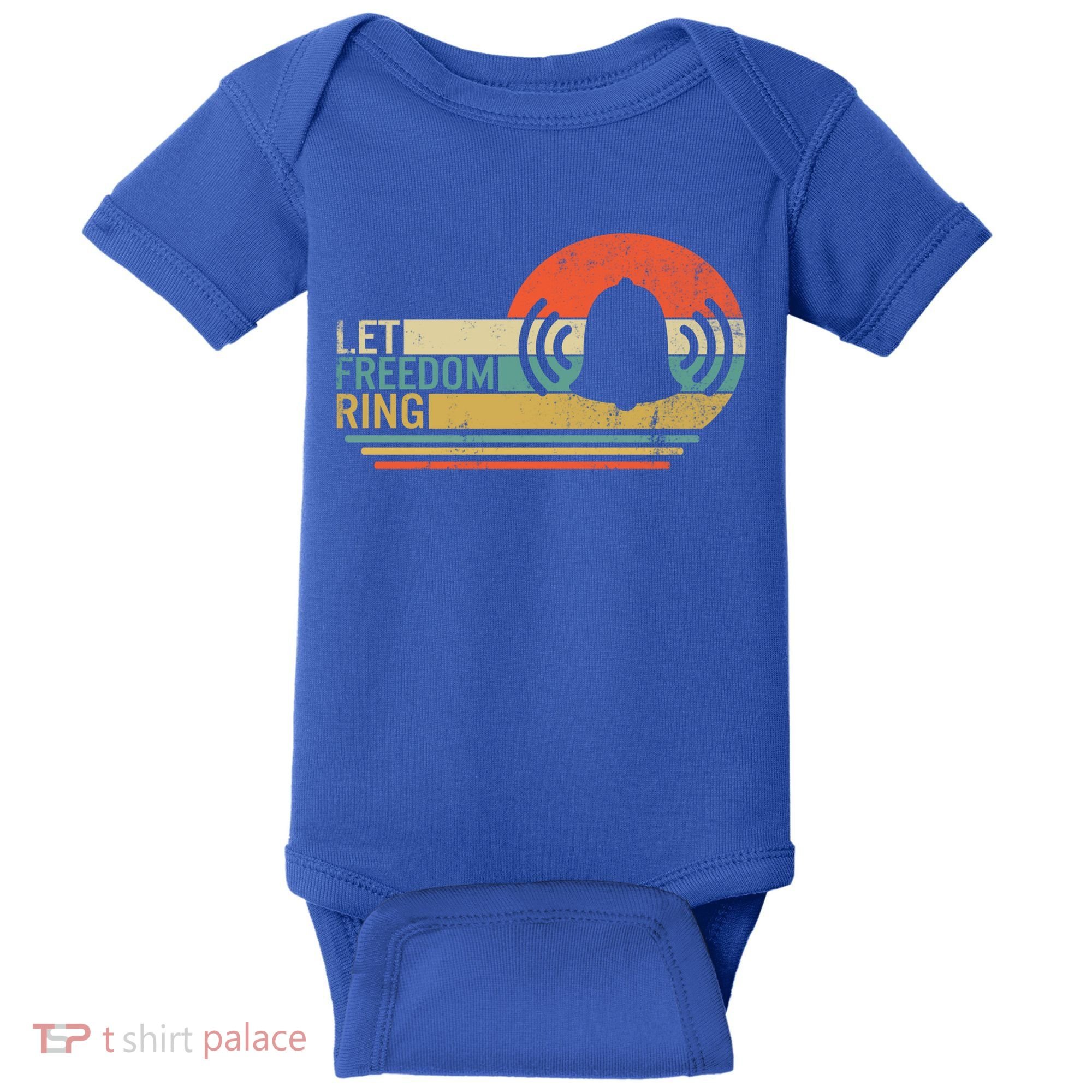 Let Freedom Ring Martin Luther King Mlk Day Independence Day Cute Gift Baby Bodysuit
