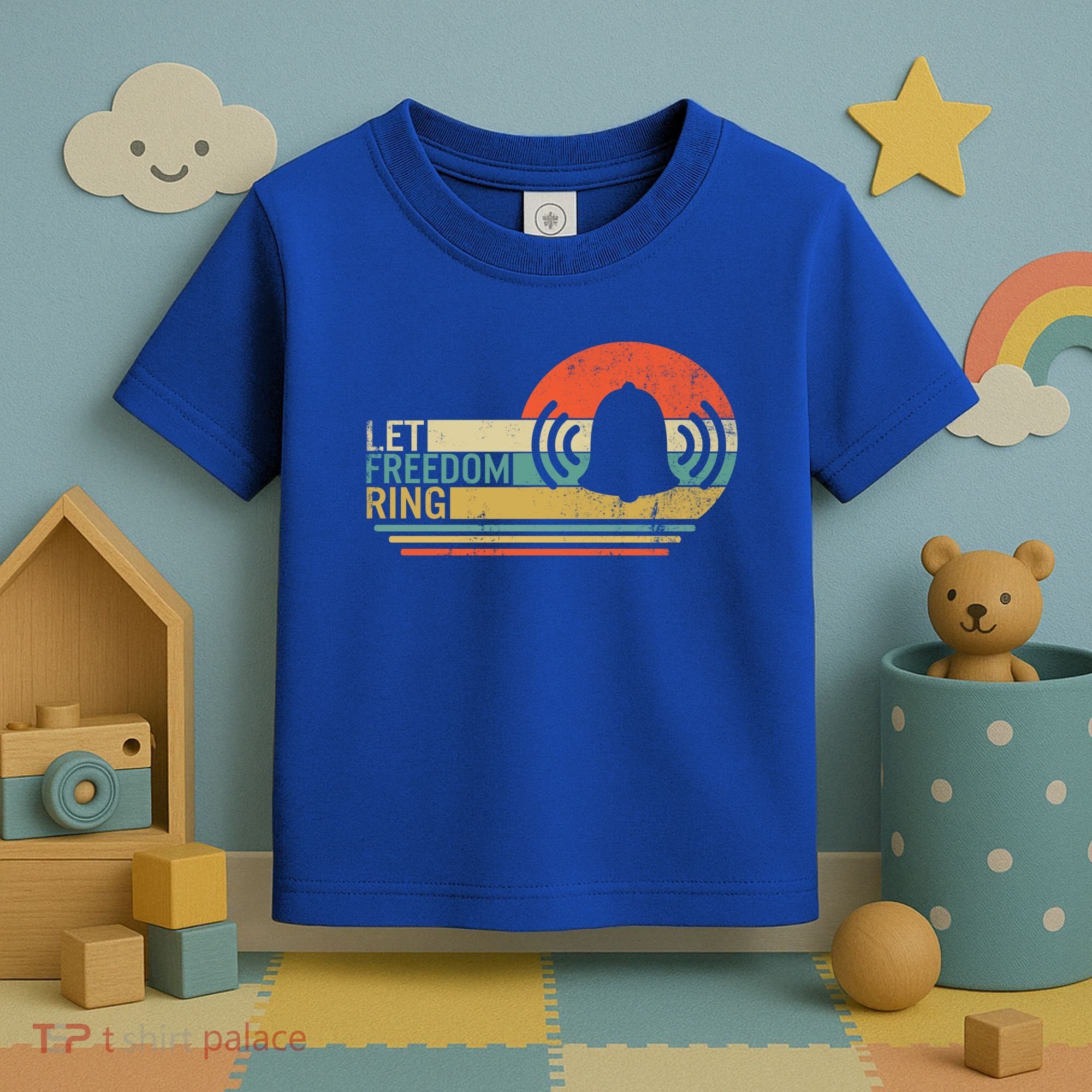 Let Freedom Ring Martin Luther King Mlk Day Independence Day Cute Gift Toddler T-Shirt