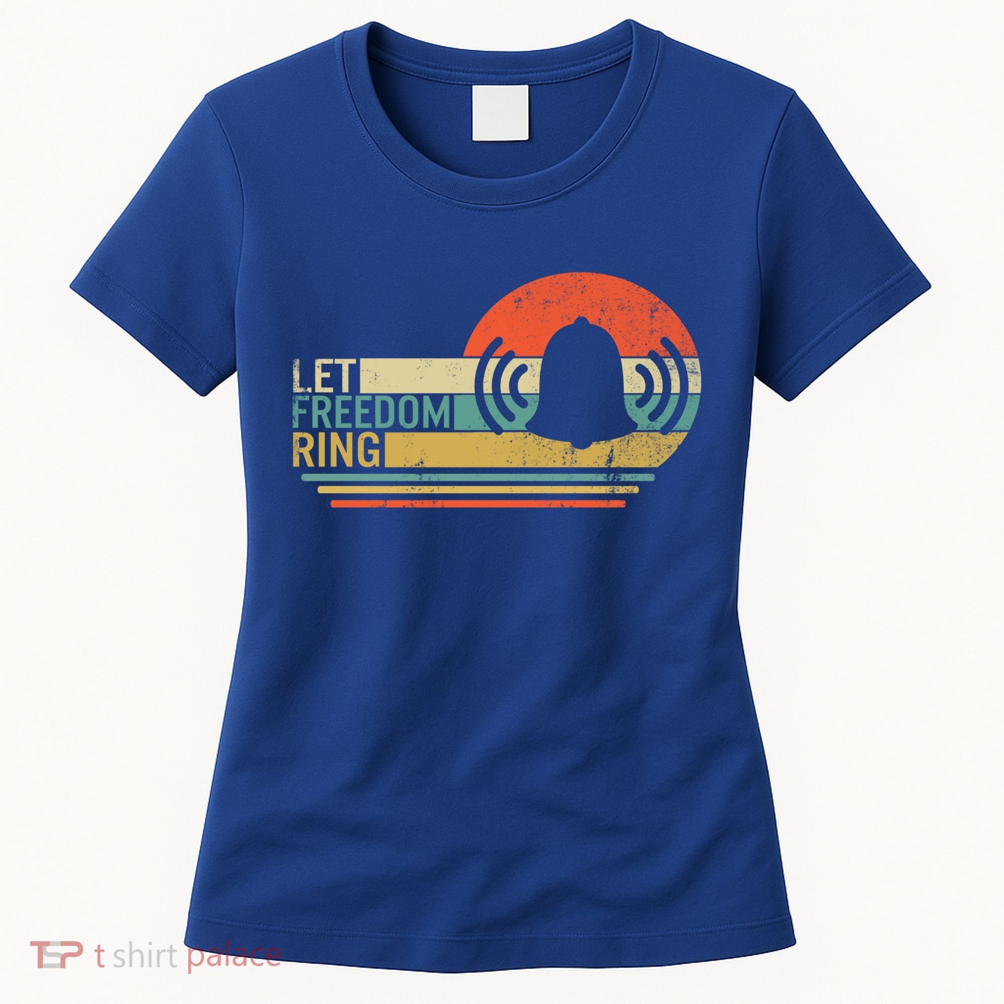 Let Freedom Ring Martin Luther King Mlk Day Independence Day Cute Gift Women's T-Shirt