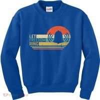 Let Freedom Ring Martin Luther King Mlk Day Independence Day Cute Gift Kids Sweatshirt thumb 0