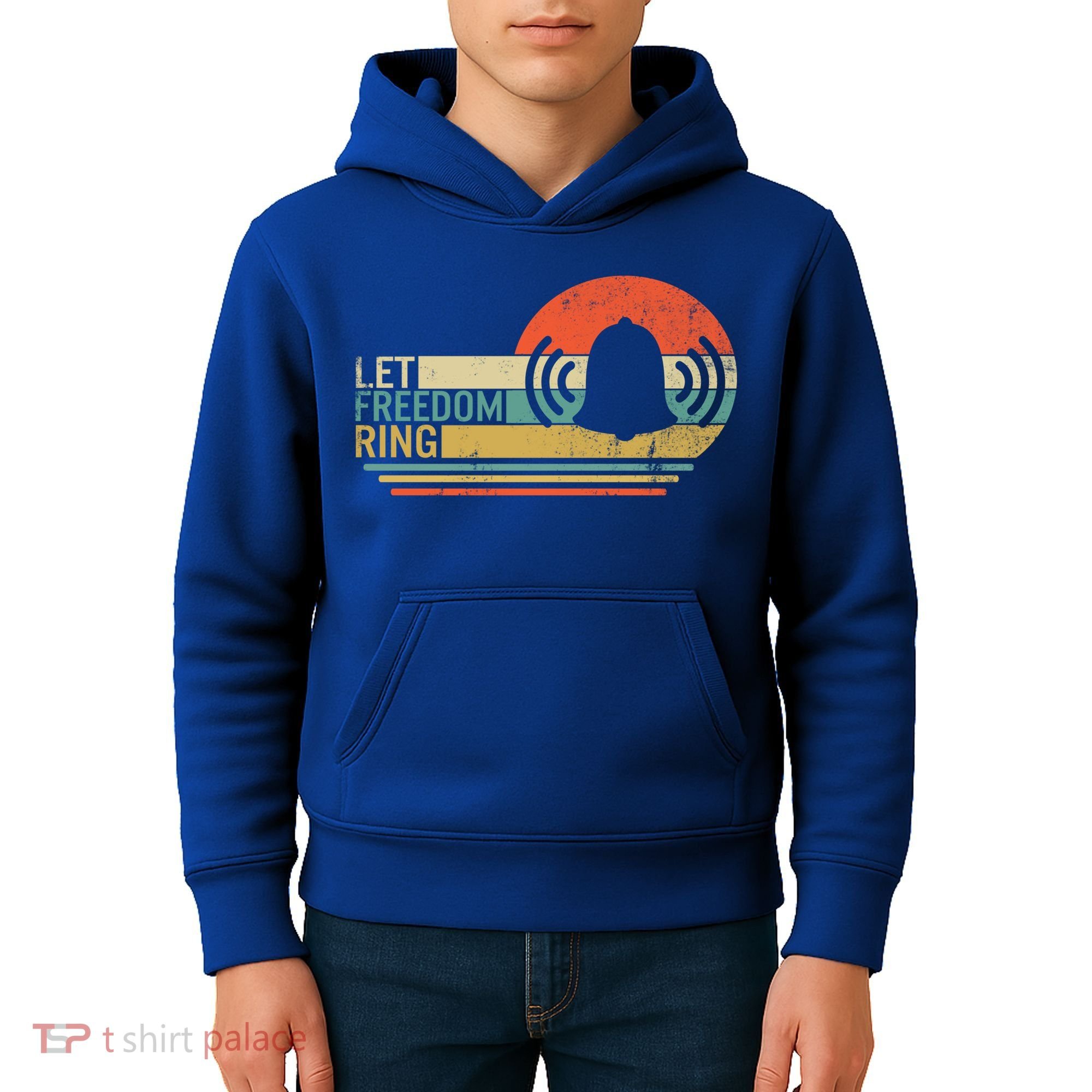 Let Freedom Ring Martin Luther King Mlk Day Independence Day Cute Gift Kids Hoodie