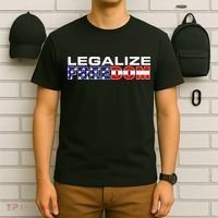 Legalize Freedom Republican American Flag I Voted For Trump T-Shirt thumb 6