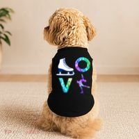 Love Figure Skating Ice Skater Girls Gift Doggie Tank thumb 2