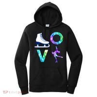 Love Figure Skating Ice Skater Girls Gift Women's Hoodie thumb 0