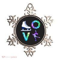 Love Figure Skating Ice Skater Girls Gift Ornament thumb 0
