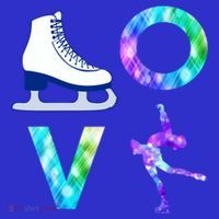 Love Figure Skating Ice Skater Girls Gift Sweatshirt thumb 3