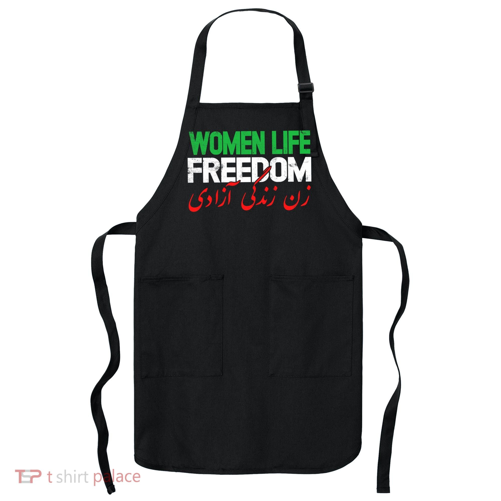  Life Freedom Support Persian Zan Zendegi Azadi Apron