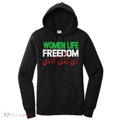  Life Freedom Support Persian Zan Zendegi Azadi Women's Hoodie