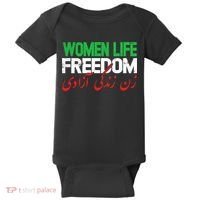  Life Freedom Support Persian Zan Zendegi Azadi Baby Bodysuit thumb 0