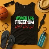 Life Freedom Support Persian Zan Zendegi Azadi Tank Top thumb 4