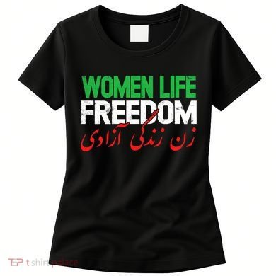  Life Freedom Support Persian Zan Zendegi Azadi Women's T-Shirt