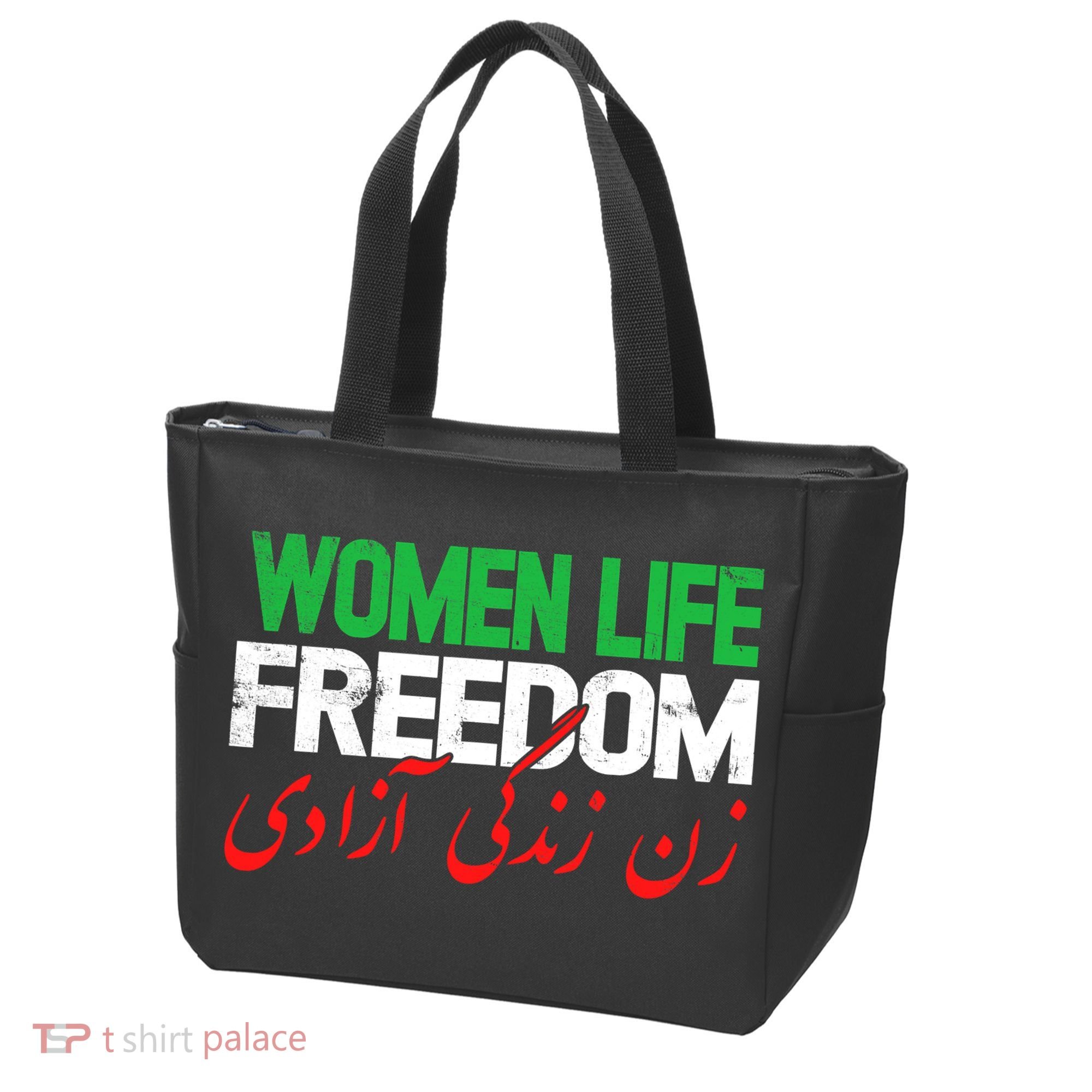  Life Freedom Support Persian Zan Zendegi Azadi Tote Bag
