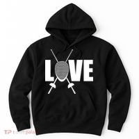 Love Fencing Sport Hoodie thumb 0