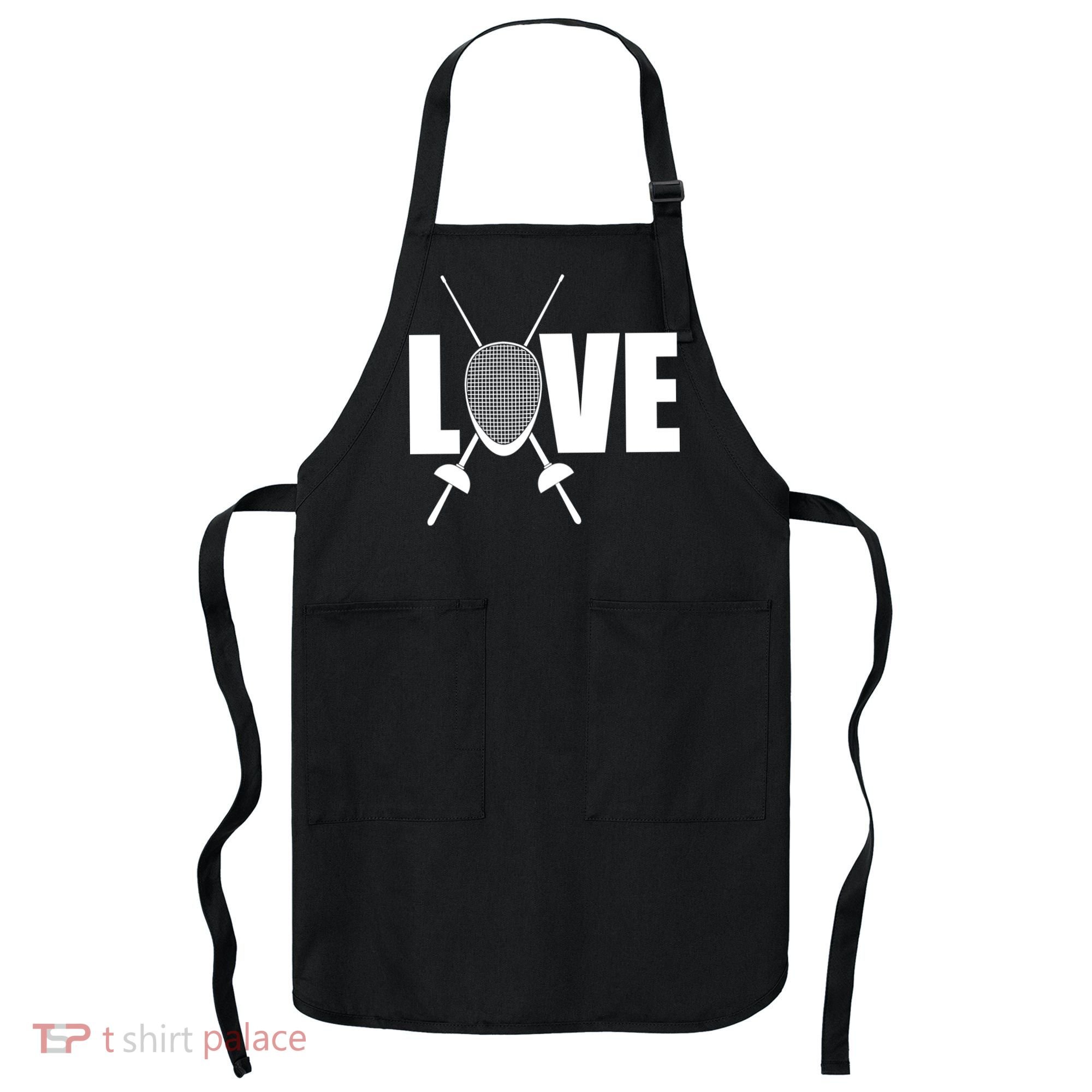 Love Fencing Sport Apron