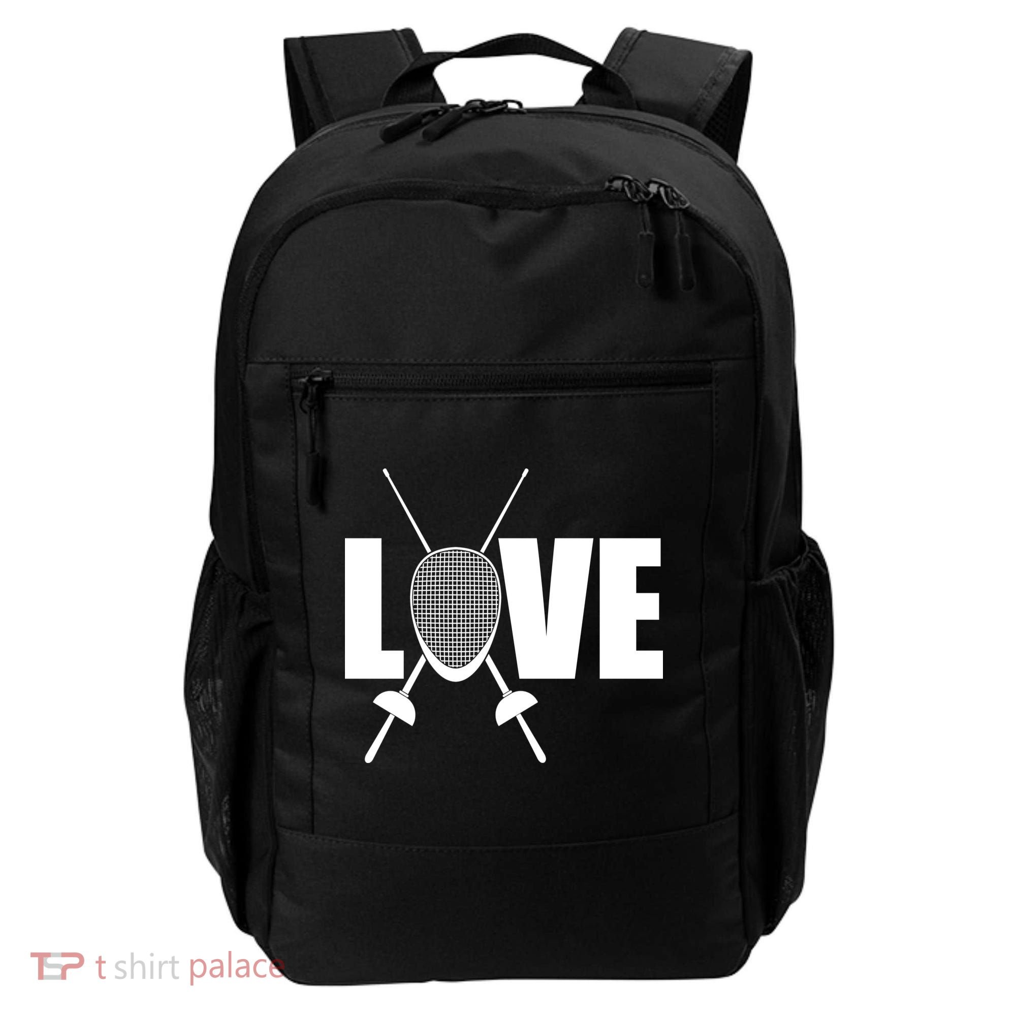 Love Fencing Sport Backpack