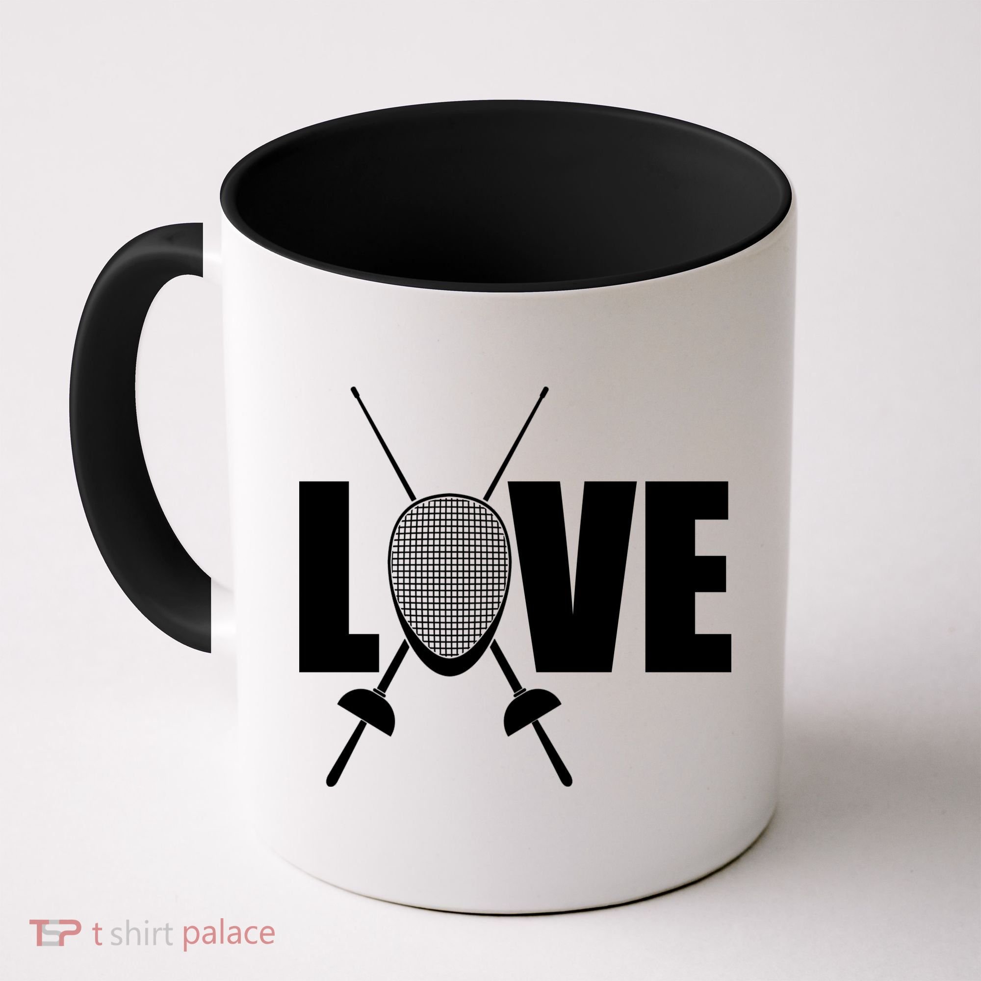 Love Fencing Sport Coffee Mug