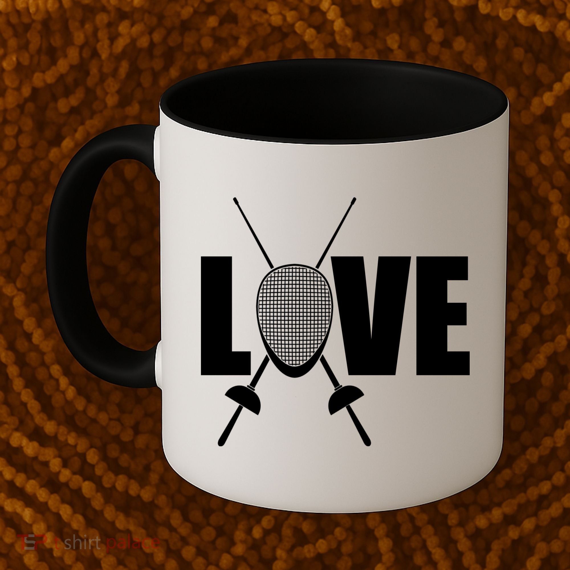 Love Fencing Sport Coffee Mug
