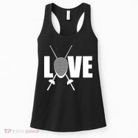 Love Fencing Sport Women's Tank Top thumb 0