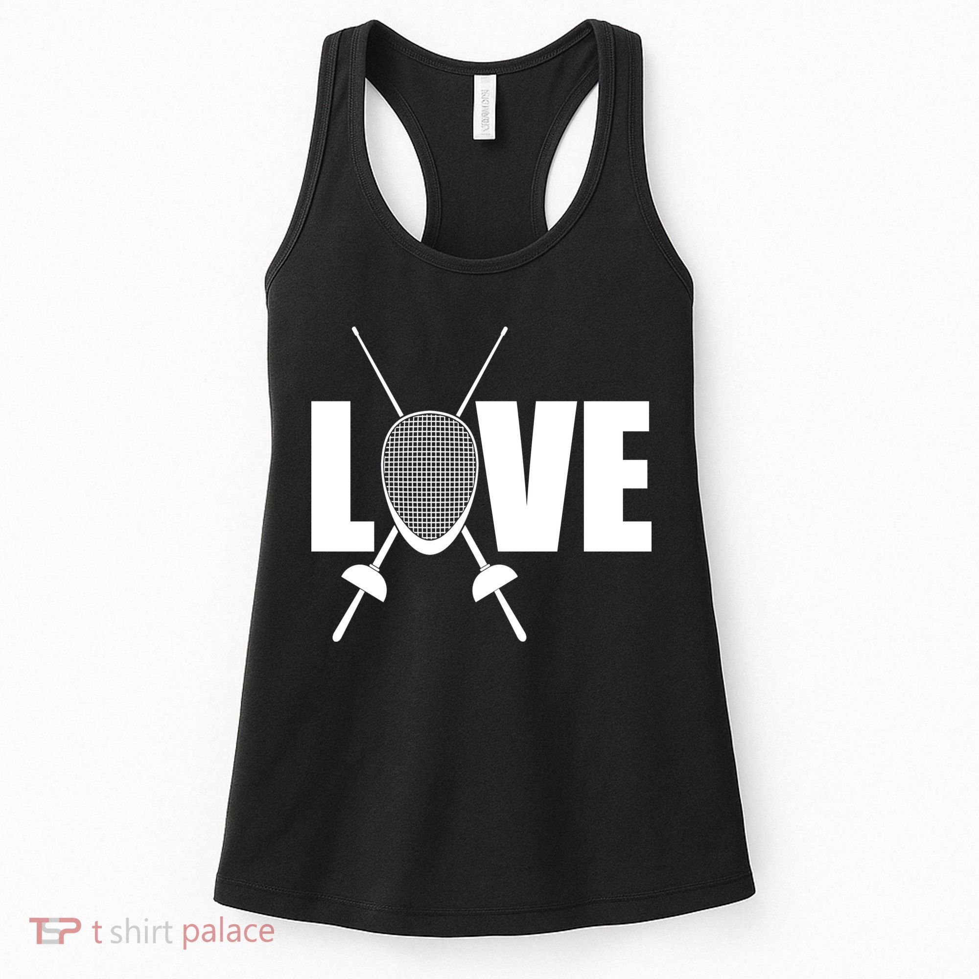 Love Fencing Sport Women's Tank Top