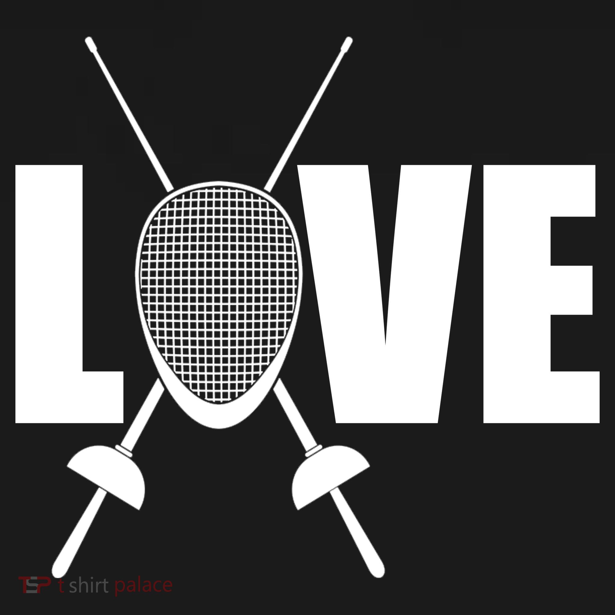 Love Fencing Sport Baby Bodysuit