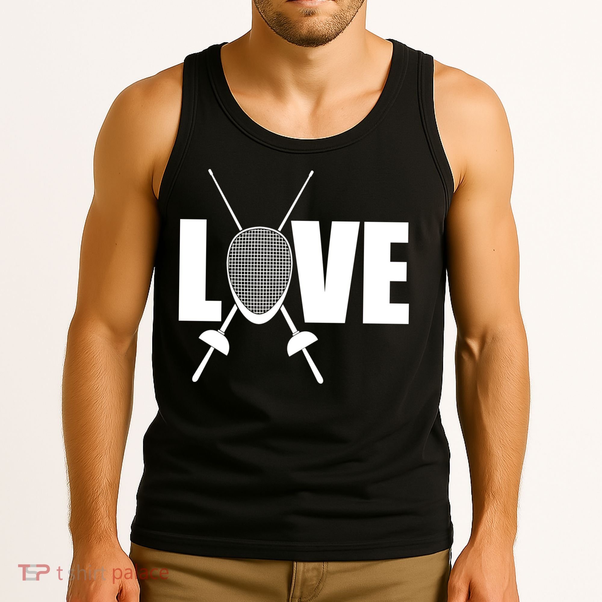 Love Fencing Sport Tank Top