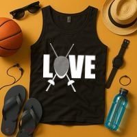 Love Fencing Sport Tank Top thumb 4