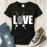 Love Fencing Sport Women's T-Shirt thumb 3