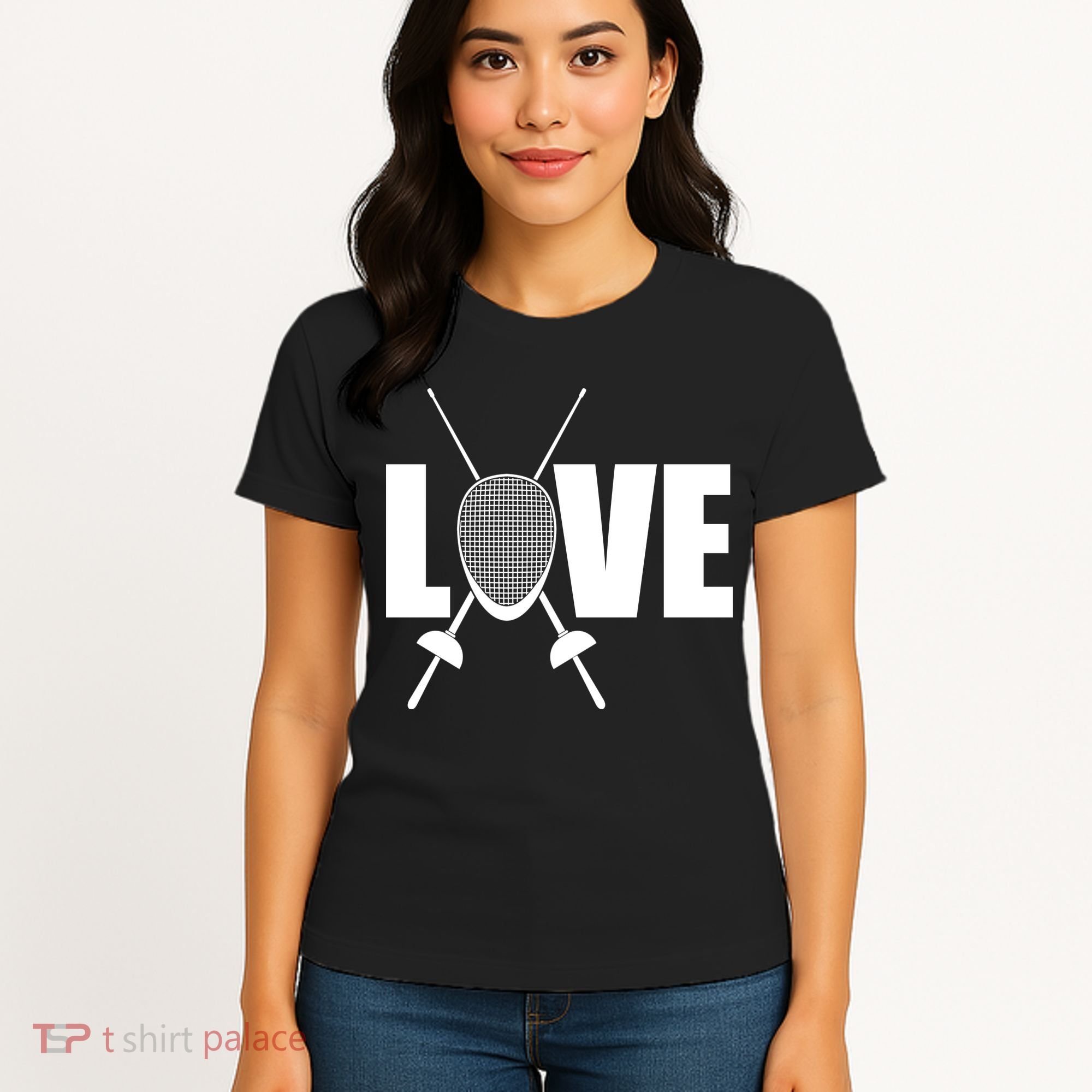 Love Fencing Sport Women's T-Shirt