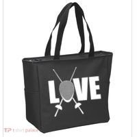 Love Fencing Sport Tote Bag thumb 2