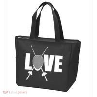 Love Fencing Sport Tote Bag thumb 3