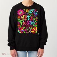 Lets Fiesta San Antonio Texas Cinco De Mayo Fiesta Squad Women's Sweatshirt thumb 0