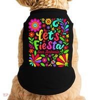 Lets Fiesta San Antonio Texas Cinco De Mayo Fiesta Squad Doggie Tank thumb 0
