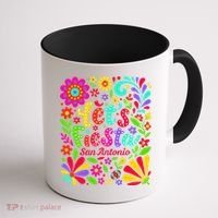 Lets Fiesta San Antonio Texas Cinco De Mayo Fiesta Squad Coffee Mug thumb 1