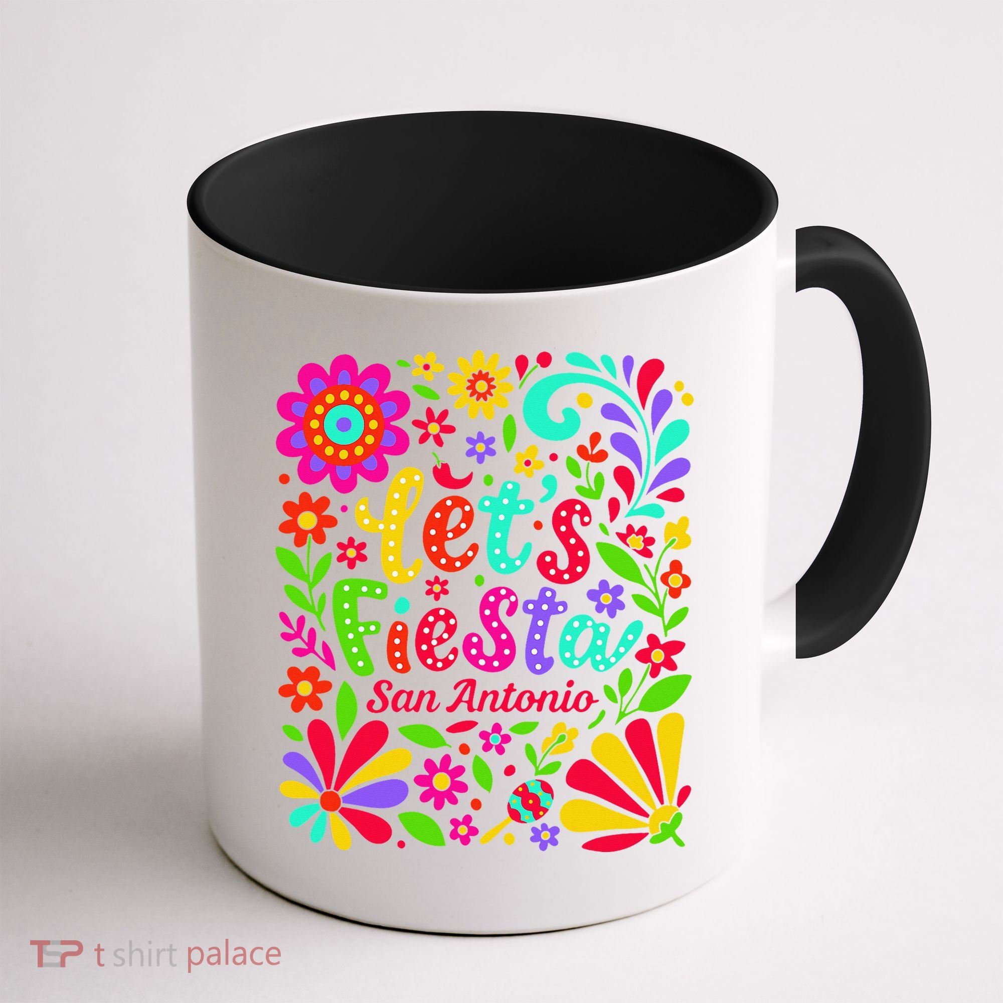 Lets Fiesta San Antonio Texas Cinco De Mayo Fiesta Squad Coffee Mug
