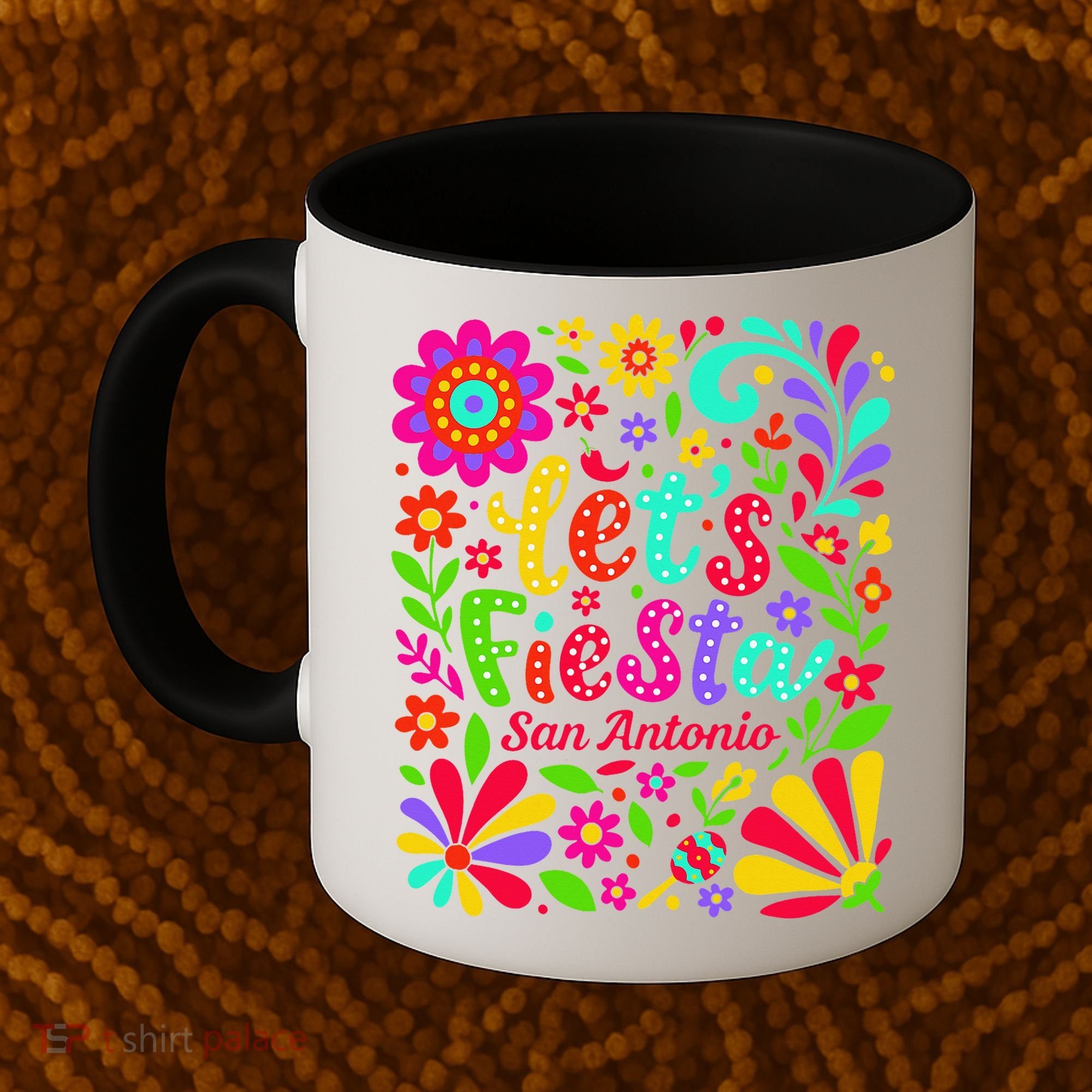 Lets Fiesta San Antonio Texas Cinco De Mayo Fiesta Squad Coffee Mug