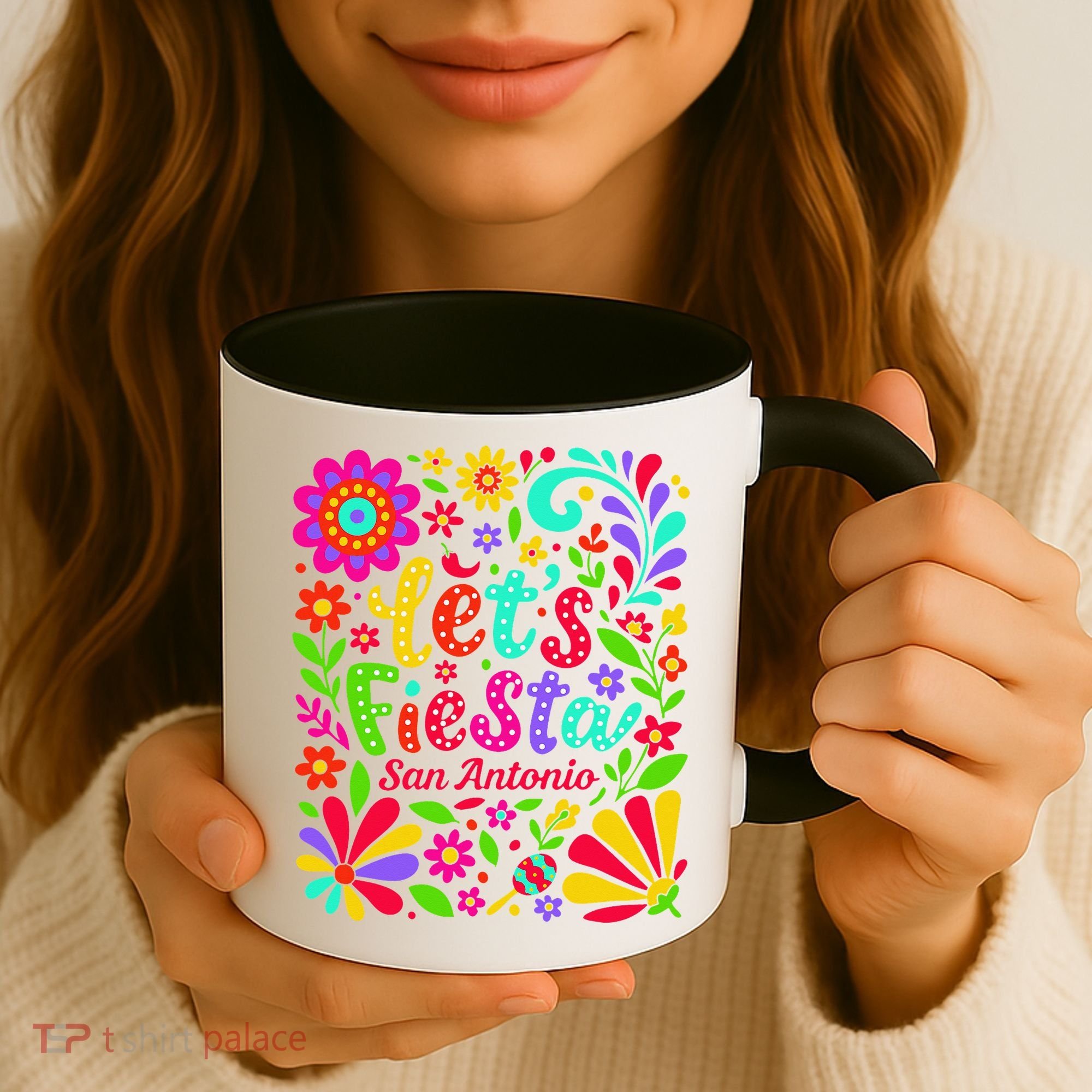 Lets Fiesta San Antonio Texas Cinco De Mayo Fiesta Squad Coffee Mug